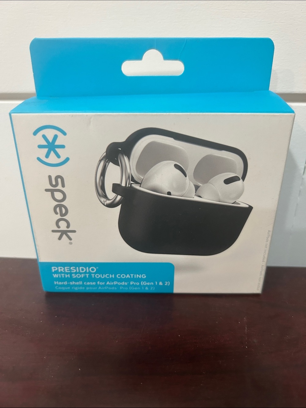 speck Presidio AirPods Pro Case in Black with Keyring